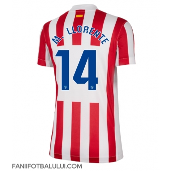 Atletico Madrid Marcos Llorente #14 Tricou Fotbal Replică 2025-26 Femei Acasa